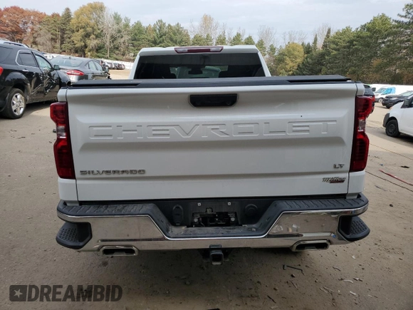 2024 Chevrolet Silverado 1500 LT with VIN 1GCUDDE86RZ292936, listed as a Copart auction lot 77983714 with 16,756 mi miles and Salvage Title. Bid and sale history available at carsss.com. Image 6.