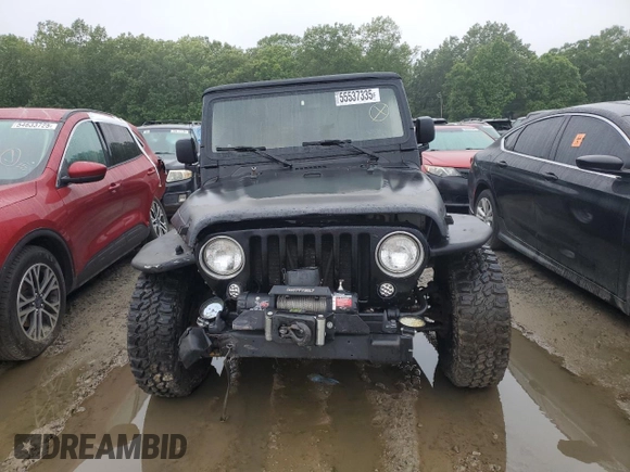 1999 Jeep Wrangler SE with VIN 1J4FY29P3XP408468, listed as a Copart auction lot 55537335 with Not provided miles and Salvage title. Bid and sale history available at DreamBid. Image 5.
