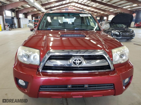 2006 Toyota 4Runner SR5 with VIN JTEBU14R868068449, listed as a Copart auction lot 54411565 with 145,254 mi miles and Clean Title. Bid and sale history available at carsss.com. Image 5.