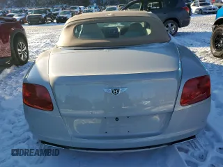 2013 Bentley Continental GT with VIN SCBGR3ZA5DC080940, listed as a Copart auction lot 42397535 with 8,082 mi miles and Salvage Title. Bid and sale history available at DreamBid. Image 6.
