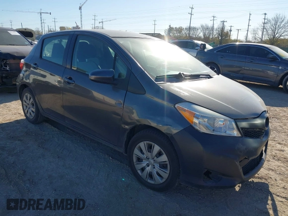 2013 Toyota Yaris L with VIN JTDKTUD39DD543776, listed as a IAAI auction lot 41758128 with 228,595 mi miles. Bid and sale history available at carsss.com. Image 1.