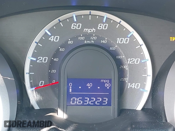 2013 Honda Fit with VIN JHMGE8H31DC042192, listed as a IAAI auction lot 42036582 with 63,223 mi miles. Bid and sale history available at carsss.com. Image 15.