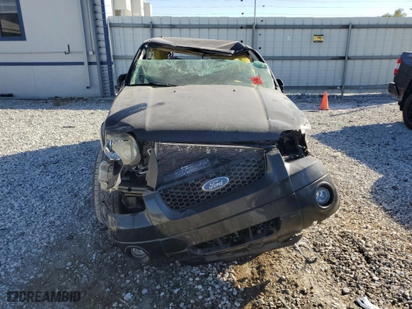2006 Ford Escape Limited with VIN 1FMCU04176KB57277, listed as a Copart auction lot 75175174 with 0 mi miles and Salvage Title. Bid and sale history available at carsss.com. Image 5.