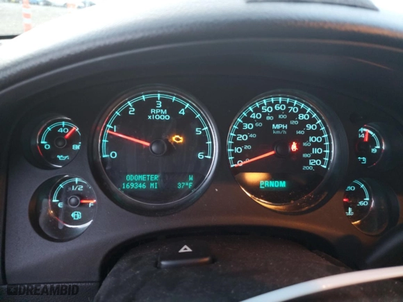2012 Chevrolet Suburban LT with VIN 1GNSKJE73CR317065, listed as a Copart auction lot 46596055 with 169,346 mi miles and Clean Title. Bid and sale history available at carsss.com. Image 9.
