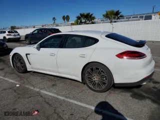 2015 Porsche Panamera 4 with VIN WP0AA2A7XFL007425, listed as a Copart auction lot 39322434 with 74,117 mi miles. Bid and sale history available at carsss.com. Image 2.
