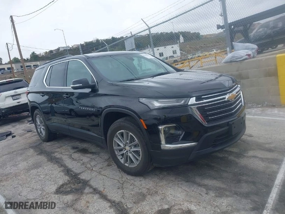 2023 Chevrolet Traverse LT Cloth with VIN 1GNERGKW8PJ134174, listed as a IAAI auction lot 41799089 with 24,528 mi miles. Bid and sale history available at carsss.com. Image 1.