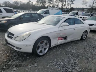 2006 Mercedes-Benz CLS-Class with VIN WDDDJ75X86A061733, listed as a Copart auction lot 48595015 with 0 mi miles and Salvage Title. Bid and sale history available at carsss.com. Image 1.