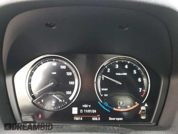 2020 BMW 2 Series 230i xDrive with VIN WBA2K1C08L7F93803, listed as a Copart auction lot 78156664 with 76,814 mi miles and Salvage Title. Bid and sale history available at carsss.com. Image 9.