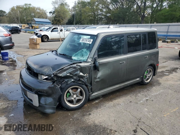2005 Scion xB with VIN JTLKT324350216728, listed as a Copart auction lot 50724745 with 259,105 mi miles and Salvage Title. Bid and sale history available at carsss.com. Image 1.