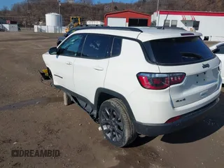 2021 Jeep Compass 80th Anniversary with VIN 3C4NJDEB5MT584554, listed as a IAAI auction lot 41705784 with 56,213 mi miles and . Bid and sale history available at DreamBid. Image 3.