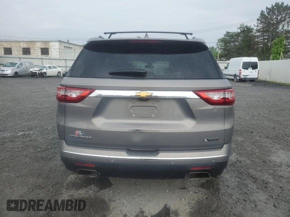 2018 Chevrolet Traverse Premier with VIN 1GNERKKW5JJ133994, listed as a Copart auction lot 58249864 with 92,295 mi miles and Salvage Title. Bid and sale history available at carsss.com. Image 6.