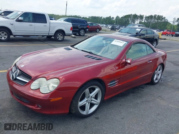 2005 Mercedes-Benz SL 500 with VIN WDBSK75F65F096681, listed as a IAAI auction lot 42305663 with 65,001 mi miles and . Bid and sale history available at DreamBid. Image 17.