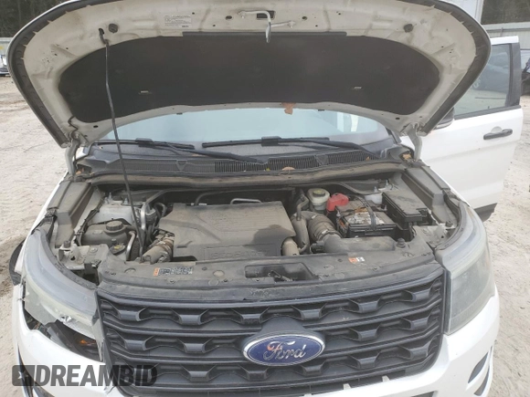 2016 Ford Explorer Sport with VIN 1FM5K8GT9GGC30096, listed as a Copart auction lot 41637985 with 148,218 mi miles and Salvage Title. Bid and sale history available at carsss.com. Image 12.