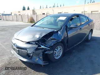 2016 Toyota Prius Two with VIN JTDKBRFU6G3011742, listed as a IAAI auction lot 41709916 with 155,815 mi miles. Bid and sale history available at carsss.com. Image 2.