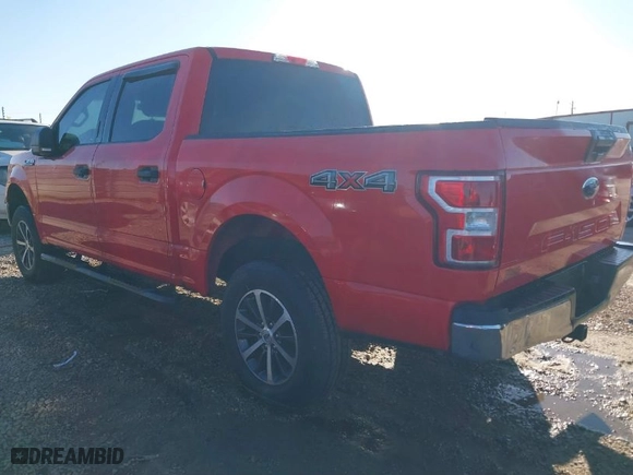 2019 Ford F-150 XL with VIN 1FTEW1E59KKE08213, listed as a IAAI auction lot 41795138 with 155,160 mi miles. Bid and sale history available at carsss.com. Image 3.