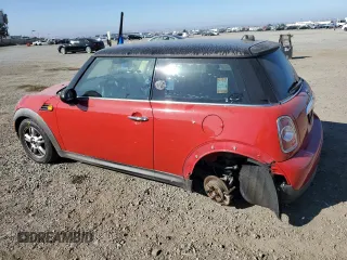 2011 MINI Hardtop with VIN WMWSU3C58BT183765, listed as a Copart auction lot 63061405 with 59,902 mi miles and Salvage title. Bid and sale history available at DreamBid. Image 2.