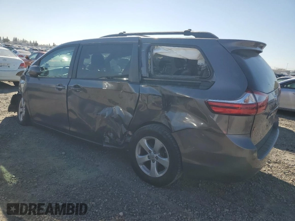 2017 Toyota Sienna LE Auto Access Seat with VIN 5TDKZ3DC8HS791665, listed as a Copart auction lot 46943425 with 100,053 mi miles and Salvage Title. Bid and sale history available at carsss.com. Image 2.