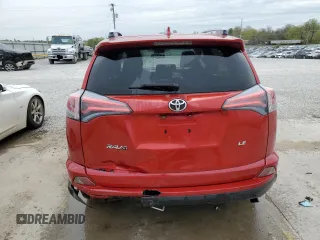 2016 Toyota RAV4 LE with VIN JTMZFREV2GJ060235, listed as a Copart auction lot 53372285 with 112,262 mi miles and Salvage Title. Bid and sale history available at carsss.com. Image 6.