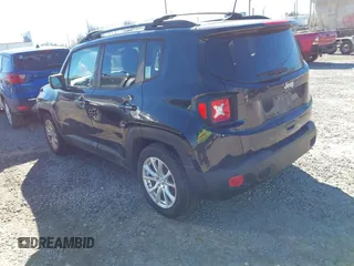 2018 Jeep Renegade Latitude with VIN ZACCJABB3JPG67817, listed as a IAAI auction lot 41611549 with 99,047 mi miles and . Bid and sale history available at DreamBid. Image 3.
