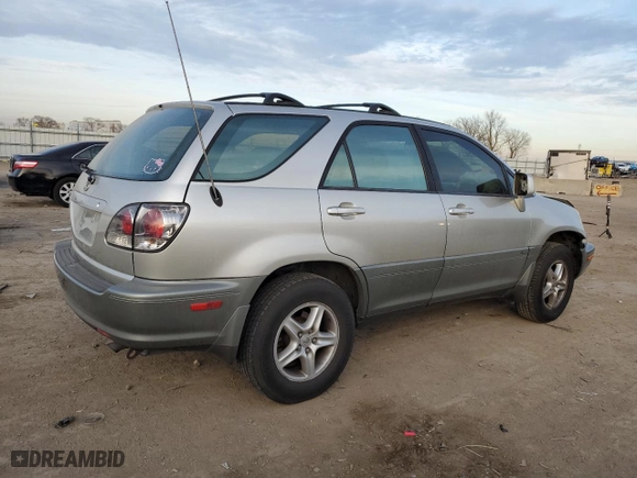 2002 Lexus RX 300 with VIN JTJGF10U720125115, listed as a Copart auction lot 84959074 with 138,320 mi miles and Salvage Title. Bid and sale history available at carsss.com. Image 3.
