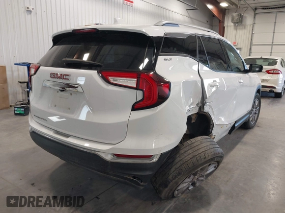 2024 GMC Terrain SLT with VIN 3GKALPEG5RL192448, listed as a IAAI auction lot 42356154 with 28,762 mi miles and . Bid and sale history available at DreamBid. Image 4.