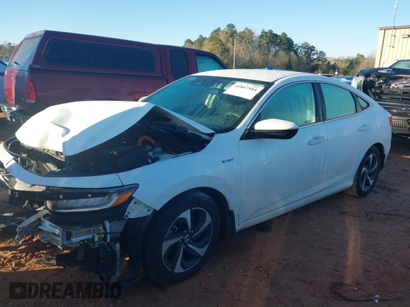 2022 Honda Insight EX with VIN 19XZE4F53NE000687, listed as a IAAI auction lot 41867584 with 86,278 mi miles and . Bid and sale history available at carsss.com. Image 15.