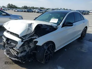 2019 Mercedes-Benz C 300 with VIN 55SWF8EB2KU311241, listed as a IAAI auction lot 41556911 with 54,605 mi miles and . Bid and sale history available at carsss.com. Image 2.