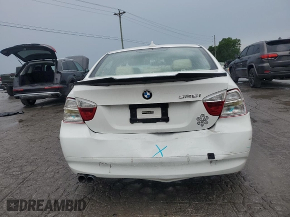 2007 BMW 3 Series 328i z VIN WBAVA335X7KX76319, wystawiony jako Copart lot #57342215 z przebiegiem 176 016 mil mil oraz Szkoda całkowita • Salvage title. Historia ofert i sprzedaży dostępna na DreamBid. Obrazek 6.