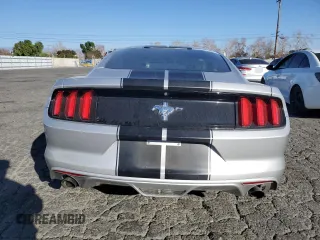 2017 Ford Mustang V6 with VIN 1FA6P8AM7H5309961, listed as a Copart auction lot 89406755 with 109,625 mi miles and Salvage Title. Bid and sale history available at carsss.com. Image 6.