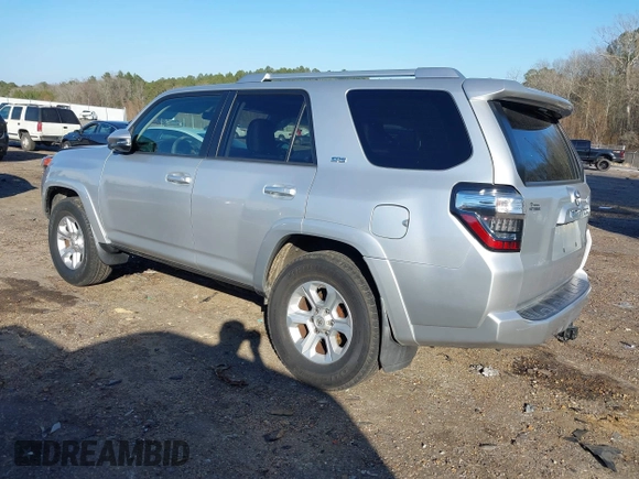 2017 Toyota 4Runner SR5 with VIN JTEZU5JR2H5153527, listed as a IAAI auction lot 41352819 with 109,868 mi miles and . Bid and sale history available at DreamBid. Image 3.