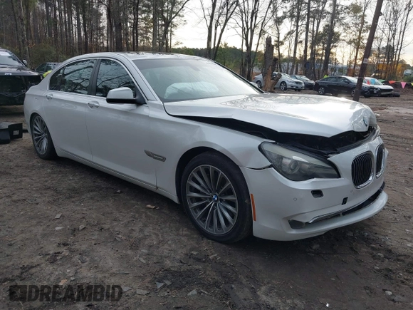 2011 BMW 7 Series 740Li with VIN WBAKB4C55BC574481, listed as a IAAI auction lot 41070506 with 105,021 mi miles and . Bid and sale history available at carsss.com. Image 1.