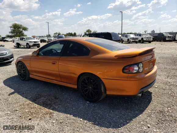 2006 Pontiac GTO with VIN 6G2VX12U76L521089, listed as a Copart auction lot 73374044 with 87,963 mi miles and Salvage Title. Bid and sale history available at carsss.com. Image 2.