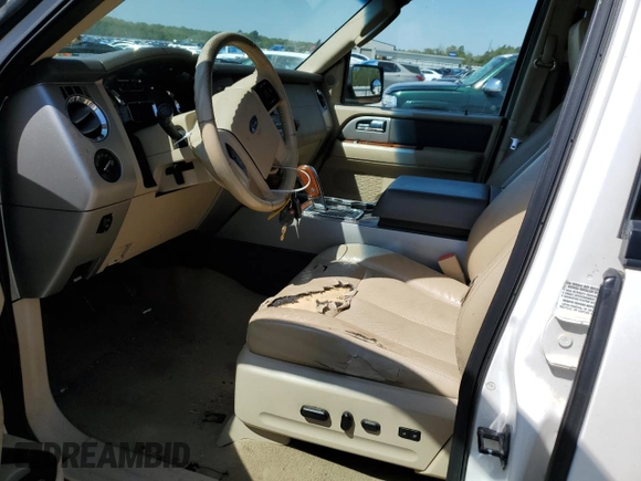 2010 Ford Expedition Eddie Bauer with VIN 1FMJU1H59AEB07563, listed as a Copart auction lot 51794165 with 254,692 mi miles and Salvage title. Bid and sale history available at DreamBid. Image 7.