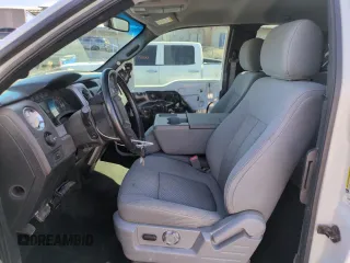 2012 Ford F-150 XL with VIN 1FTFX1ETXCFC98234, listed as a Copart auction lot 49923535 with 150,106 mi miles and Salvage title. Bid and sale history available at DreamBid. Image 7.
