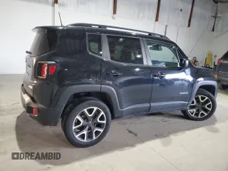 2018 Jeep Renegade Latitude with VIN ZACCJBBB4JPH73537, listed as a Copart auction lot 45895195 with 70,710 mi miles and Salvage title. Bid and sale history available at DreamBid. Image 3.