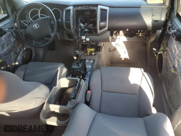 2007 Toyota Tacoma with VIN 3TMLU42N17M011842, listed as a Copart auction lot 53832595 with Not Provided miles and Salvage Title. Bid and sale history available at DreamBid. Image 8.