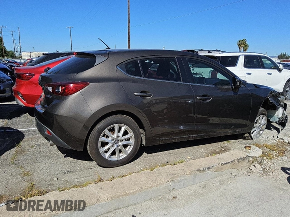 2016 Mazda 3 i Touring with VIN JM1BM1L72G1335650, listed as a Copart auction lot 47952305 with 94,466 mi miles and Clean Title. Bid and sale history available at DreamBid. Image 3.