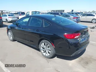 2015 Chrysler 200 S with VIN 1C3CCCBB1FN670130, listed as a IAAI auction lot 42054060 with 83,620 mi miles and . Bid and sale history available at carsss.com. Image 3.