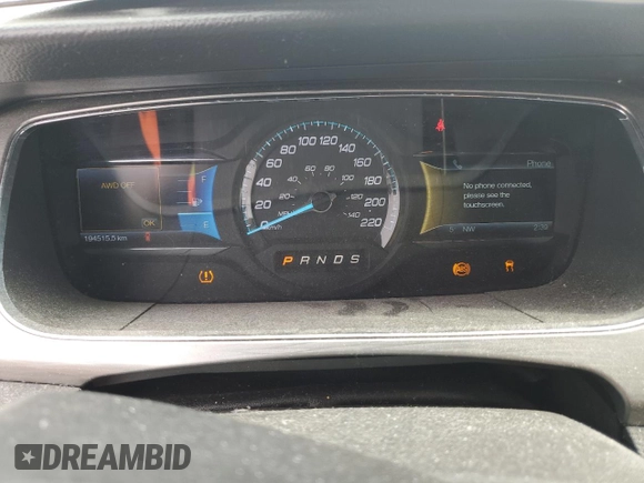 2013 Ford Taurus SEL with VIN 1FAHP2H80DG115530, listed as a Copart auction lot 50353005 with 194,515 mi miles and Salvage Title. Bid and sale history available at DreamBid. Image 9.