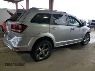 2017 Dodge Journey Crossroad Plus with VIN 3C4PDCGG5HT590072, listed as a Copart auction lot 44571295 with 0 mi miles and Clean Title. Bid and sale history available at carsss.com. Image 3.