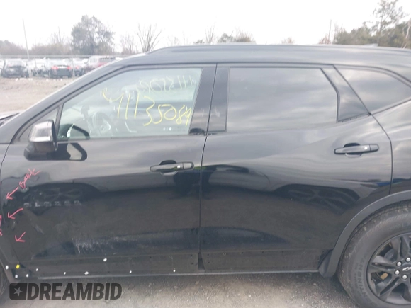 2022 Chevrolet Blazer LT with VIN 3GNKBJRS5NS231299, listed as a IAAI auction lot 41135089 with 54,443 mi miles and . Bid and sale history available at DreamBid. Image 15.
