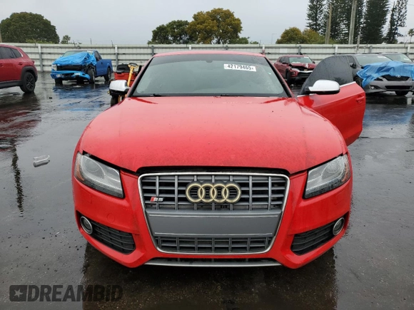 2012 Audi S5 Premium Plus z VIN WAUCVAFR6CA001417, wystawiony jako Copart lot #42179465 z przebiegiem 122 296 mil mil oraz Czysty tytuł • Clean title. Historia ofert i sprzedaży dostępna na DreamBid. Obrazek 5.