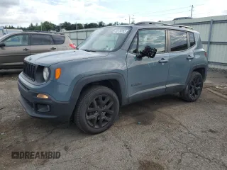 2018 Jeep Renegade Latitude с VIN ZACCJBBB2JPG99048, выставлен на аукционе Copart как лот 65130765 с пробегом 63 267 миль миль и Списание • Salvage title. История ставок и продаж доступна на DreamBid. Изображение 1.