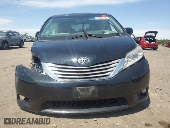 2017 Toyota Sienna XLE with VIN 5TDDZ3DC6HS186360, listed as a Copart auction lot 57504965 with 99,026 mi miles and Salvage title. Bid and sale history available at DreamBid. Image 5.