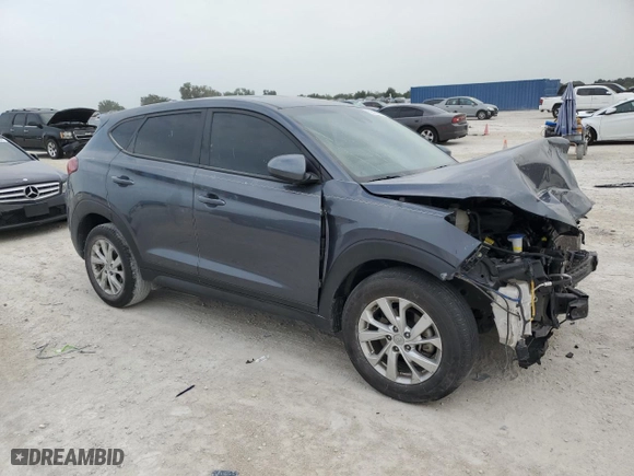 2021 Hyundai Tucson SE with VIN KM8J23A43MU382665, listed as a Copart auction lot 62535314 with 90,465 mi miles and Non Repairable. Bid and sale history available at carsss.com. Image 4.
