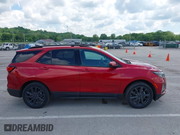 2022 Chevrolet Equinox RS with VIN 3GNAXWEV9NS181906, listed as a IAAI auction lot 42257280 with 44,492 mi miles and . Bid and sale history available at DreamBid. Image 13.