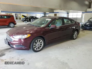 2017 Ford Fusion SE with VIN 3FA6P0HD0HR240647, listed as a Copart auction lot 50839715 with 118,609 mi miles and Salvage title. Bid and sale history available at DreamBid. Image 1.