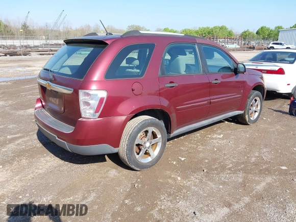 2007 Chevrolet Equinox LS with VIN 2CNDL13FX76005878, listed as a IAAI auction lot 41933911 with 100,740 mi miles. Bid and sale history available at carsss.com. Image 4.