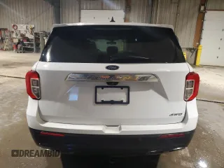 2021 Ford Explorer with VIN 1FMSK8BH1MGC30918, listed as a Copart auction lot 42980365 with 38,108 mi miles and Salvage Title. Bid and sale history available at carsss.com. Image 6.