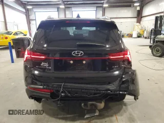 2021 Hyundai Santa Fe Limited with VIN 5NMS44AL2MH334663, listed as a Copart auction lot 68536612 with 14,770 mi miles. Bid and sale history available at carsss.com. Image 6.
